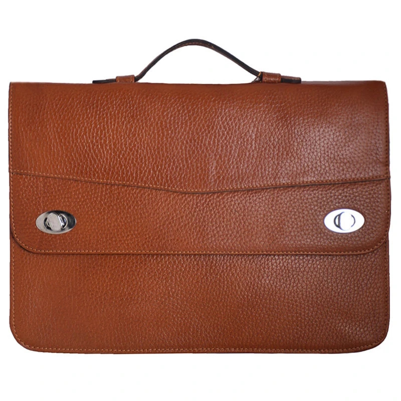 کلاسور قفل پیچکی تمام چرم