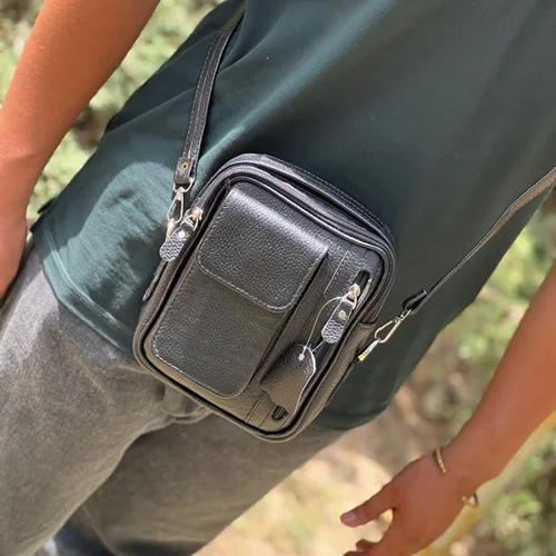 کیف رودوشی چرم طبیعی مدلMA-146