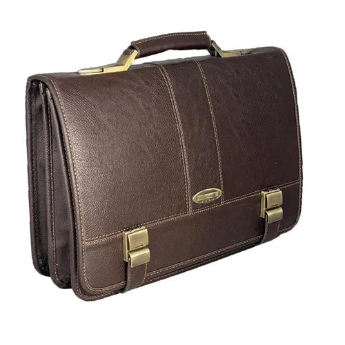 کیف اداری تک قفل چرم ما مدل 447