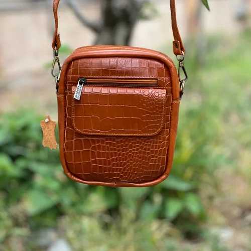 کیف رودوشی چرم طبیعی مدل M-143