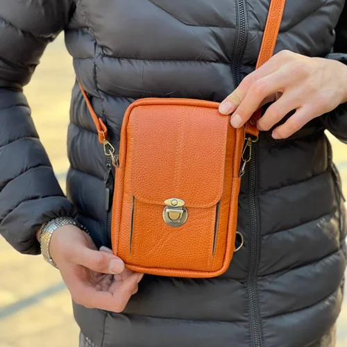 کراس بادی چرم طبیعی مدل k-۲