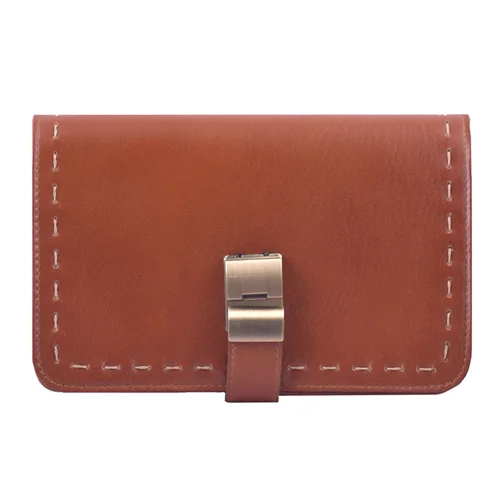 کیف پاسپورتی چرم طبیعی چرم ما مدل P-02